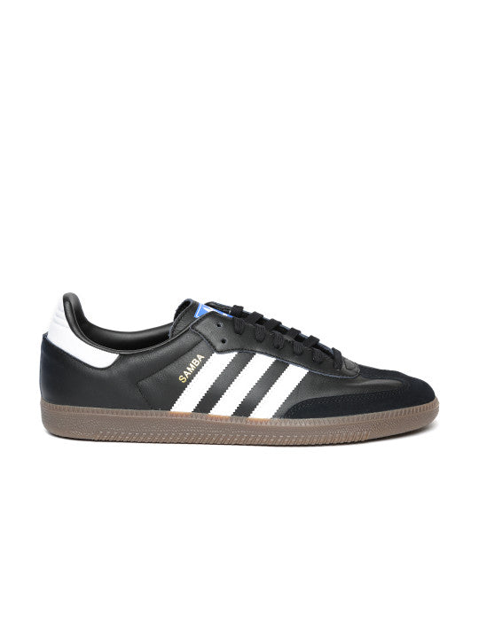 ADIDAS Originals Men Black Samba Og Leather Sneakers