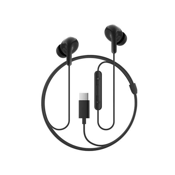 Xiaomi Type-C in-Ear Earphones with 12.4mm Drivers (Black)