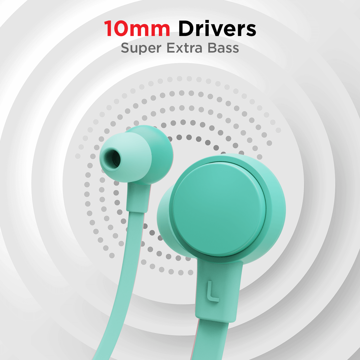 boAt Rockerz 103 Pro | Wireless Earphones with 10 mm Drivers, Single Press Voice Assistant, Up To 20 Hours Uninterrupted, ENx™ Technology
