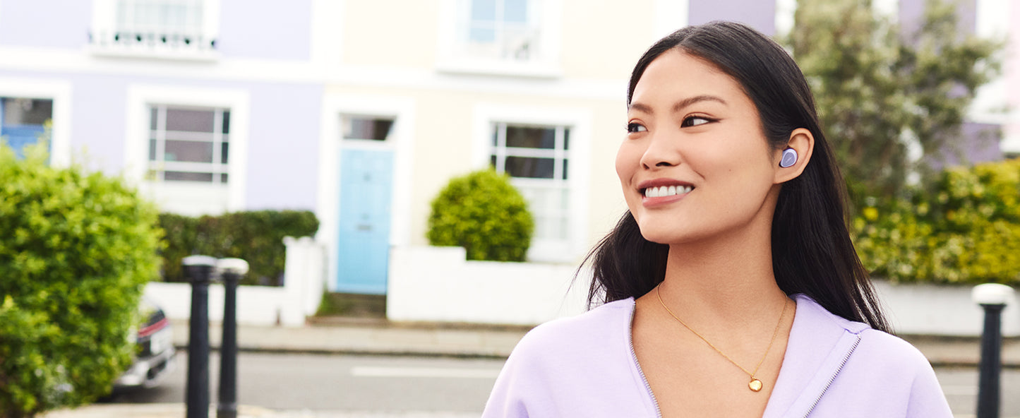 Jabra Elite 3 in Ear True Wireless Earbuds – Noise Isolating with 4 Built-in Microphones for Clear Calls, Rich Bass, Customizable Sound, Mono Mode - Dark Grey