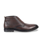 Men Textured Leather Mid-Top Formal Derbys