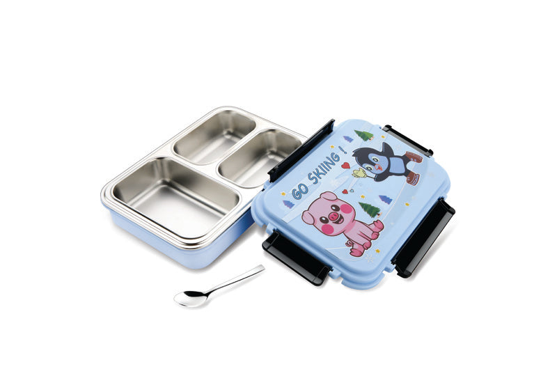 SUPREME THREE COMPARTMENT INSULATED LUNCH BOX