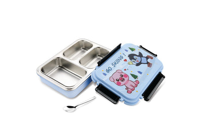 SUPREME THREE COMPARTMENT INSULATED LUNCH BOX