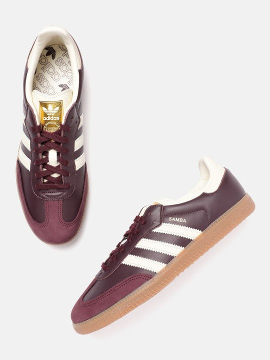 ADIDAS Originals Unisex Leather Samba Everyday Sneakers