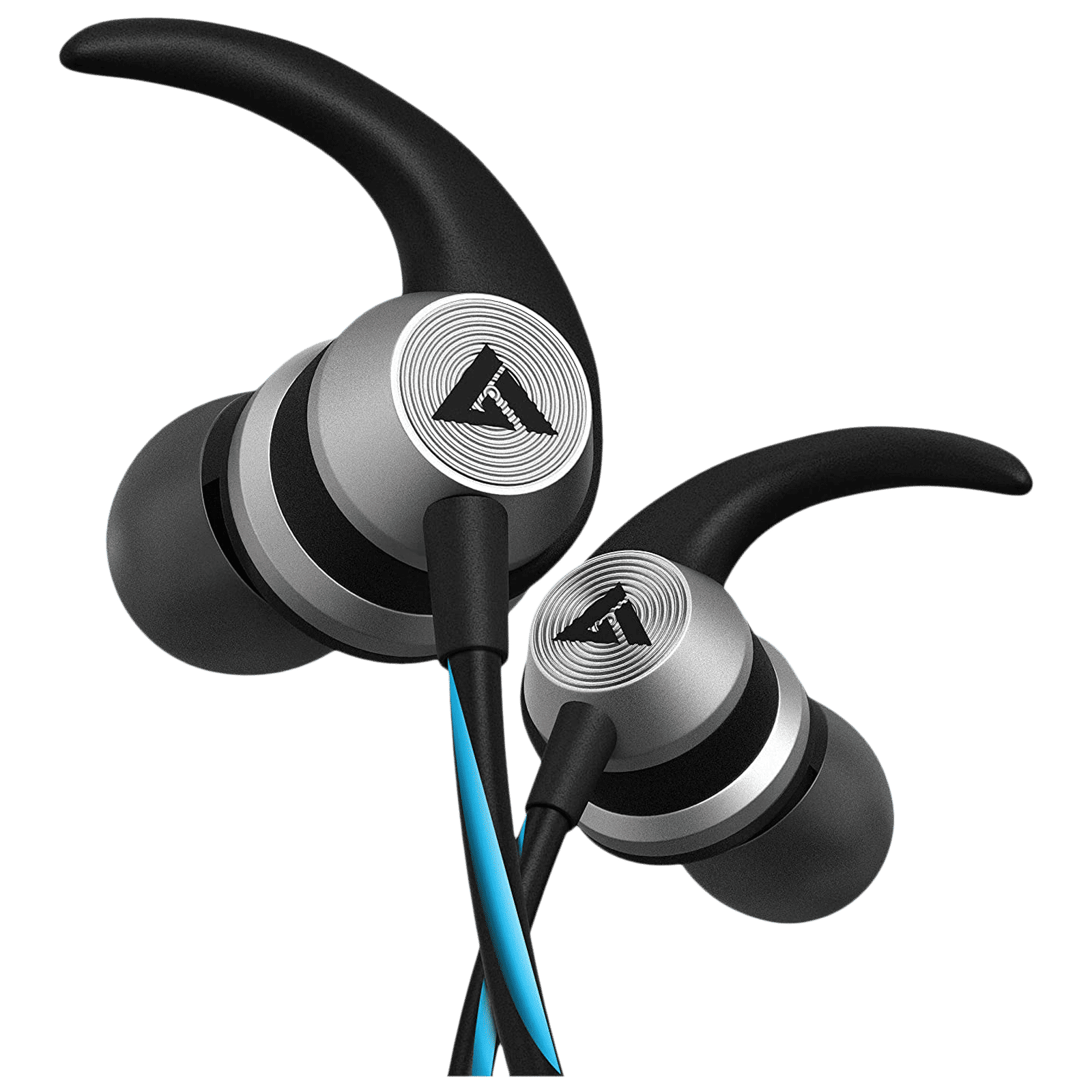 GOBOULT BassBuds X1 BA-RD-X1 Wired Earphone with Mic (In Ear, Blue)