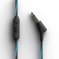 GOBOULT BassBuds X1 BA-RD-X1 Wired Earphone with Mic (In Ear, Blue)