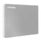 TOSHIBA Canvio Flex 4TB USB 3.0/USB 2.0 Hard Disk Drive (Cross-Device Compatibility, HDTX140ASCCA, Silver)