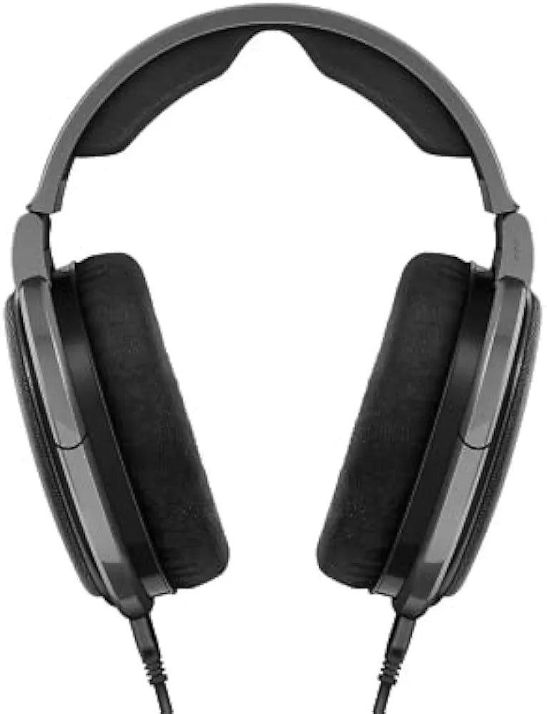 Sennheiser HD 650 Open‑Back Hi-Res Audiophile Headphones, Reference Grade Sound, Airy Design, Plush Ear Pads, Rich Bass, Detachable Cables, Lighweight, Comfort-Fit for Gaming, 2Y Warranty, Black