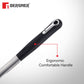 Master Pro Stainless Steel 34.3 cm Slotted Turner with Nylon Handle