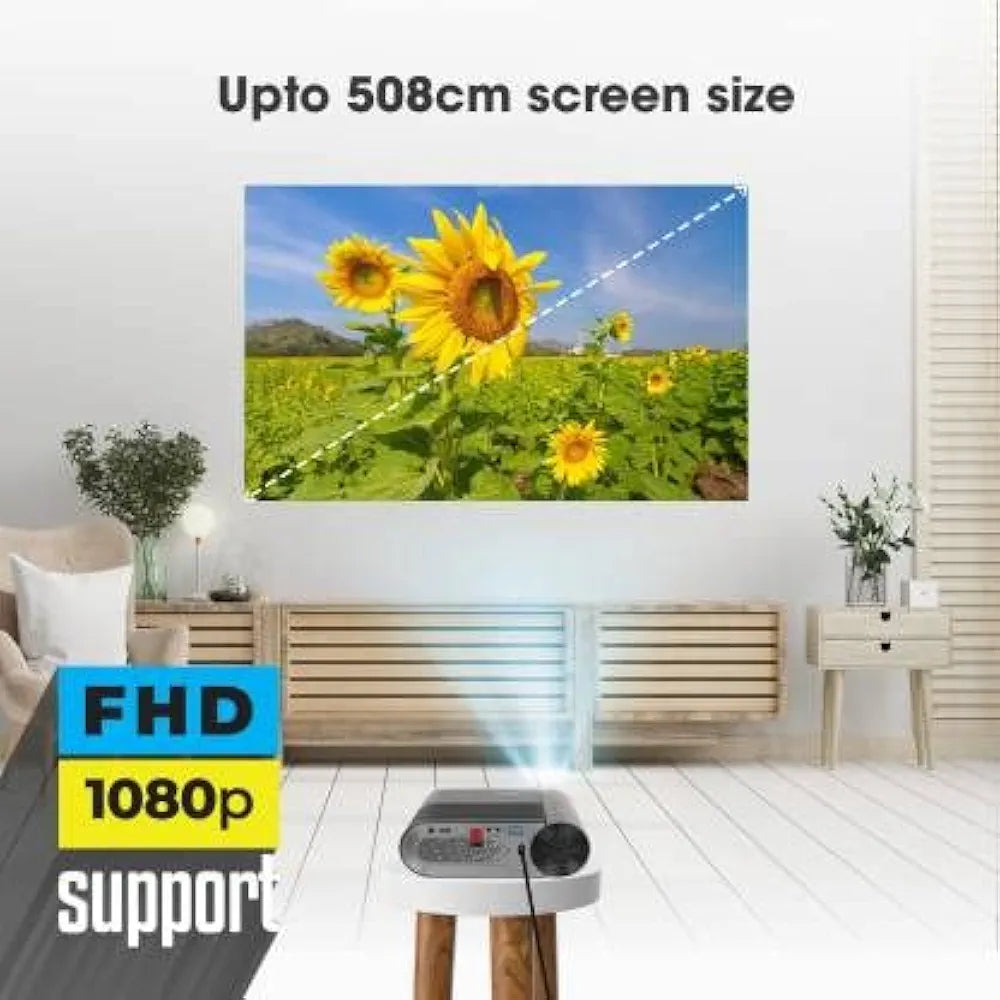  ZEBRONICS Zeb-Pixa Play 12 with Dolby Audio Support & 720p HD  Projector 
