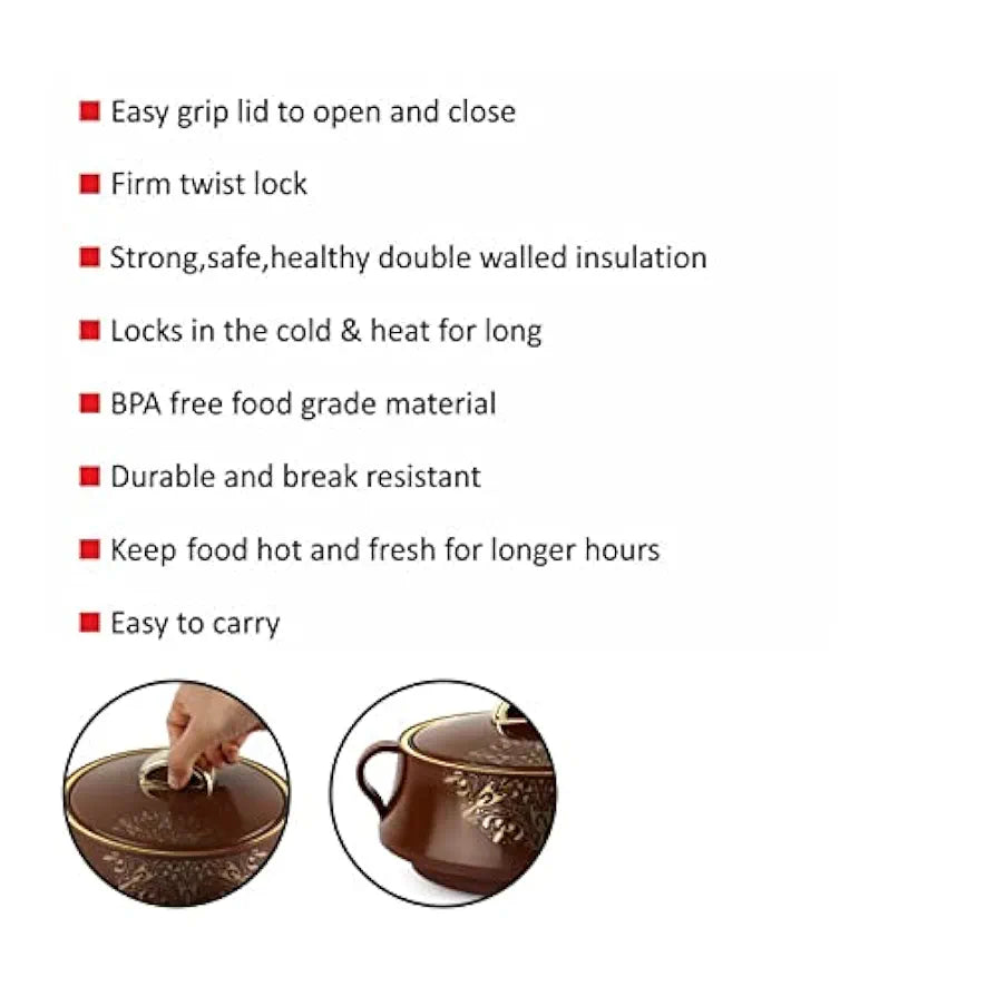 Cello Midas Insulated Hot Pot 3 pc Casserole Gift Set 
