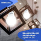 Bajaj Ivora Hb Led Lamp 9W Cdl Cool Daylight B22D|Energy Efficient|Environment Friendly|Ir,Uv Free|3.5 Kv Surge Protection|Led Bulb For Home||1 Yr Warranty