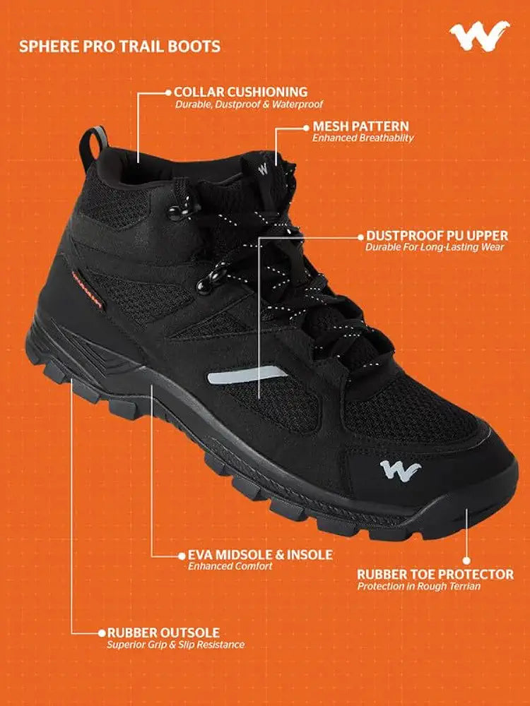 Wildcraft Mens Sphere Boot Shoes