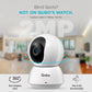 Qubo Smart Cam 360 Ultra WiFi CCTV Security Camera for Home from Hero Group | 2MP 1080p Full HD | Ethernet Option | 2-Way Talk |Mobile App | Night Vision | Cloud & SD Card Recording | Made in India