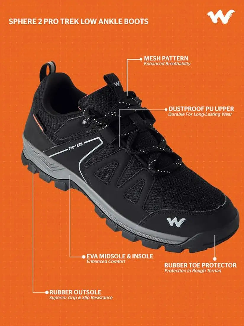 Wildcraft Stylish Men Sphere 2 Hike & Trekking Shoe