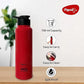 Pigeon 1.5 litre Hot Kettle and Stainless Steel Water Bottle Combo used for boiling Water, Making Tea and Coffee, Instant Noodles, Soup with Auto Shut- off Feature