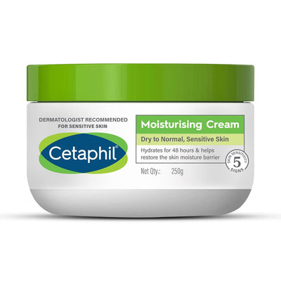 Cetaphil Moisturising Cream for Face & Body | Dry to Normal skin | 250 gm