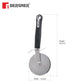 MasterPRO Bergner Master Pro Stainless Steel Pizza Cutter Cycle for Kitchen 