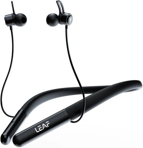Leaf Rush X342 in Ear Neckband with Ai Sound App, 28H Playtime, Silicon Neckline, 3 Eq Modes , Fast Charging , 10Mm Driver, Ipx4, Bluetooth V5.3 