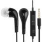 Samsung Original EHS64 Wired in Ear Earphones with Mic, Black