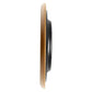 Titan Contemporary Brown Analog Wall Clock with Silent Sweep Technology - 42 Cm X 42 Cm ,Plastic