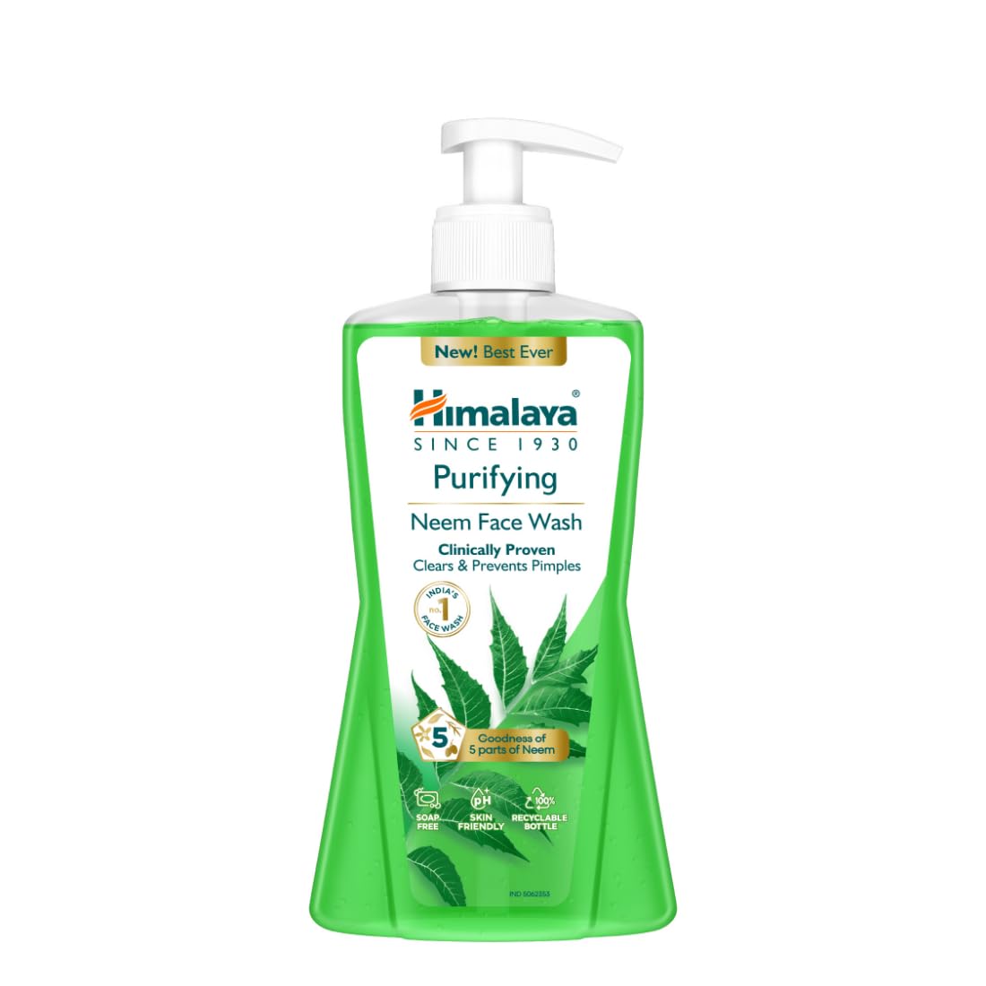 Himalaya Purifying Neem Face Wash | Clears and Prevents Pimples & Acne 400 ml