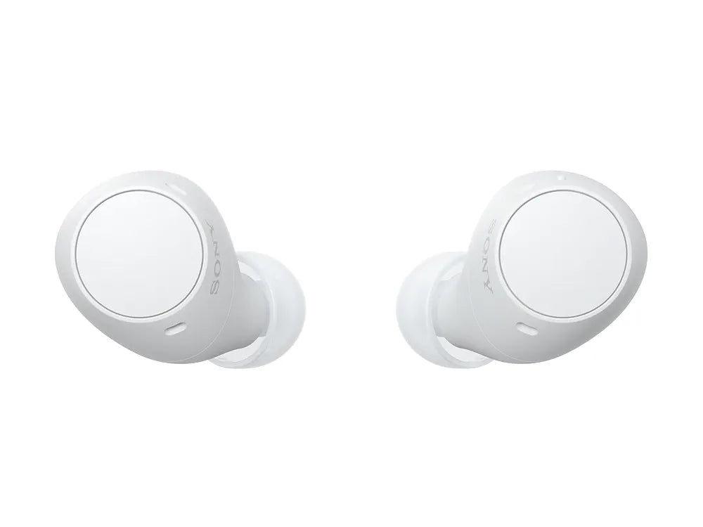 Sony WF-C510 Truly Wireless Earbuds, 22 hours battery life, Clearer hands-free calling, Multipoint Connection, Ambient Sound Mode, IPX4 Water Resistance, White, UAE Version - 1-Year warranty