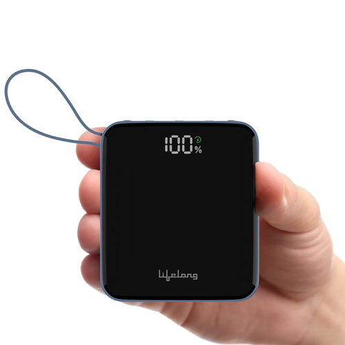 Lifelong Electronics 10000 mAh Fast | Compact Power Bank