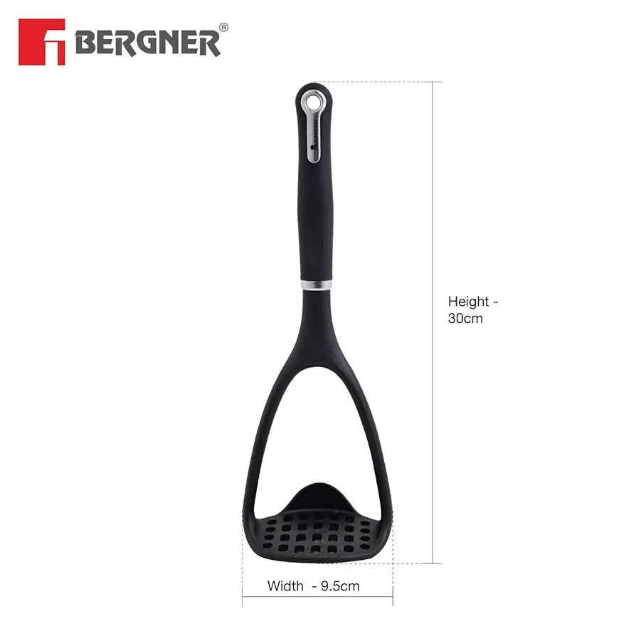 BERGNER Master Pro Nylon Potato Pav Bhaji Masher for Kitchen 