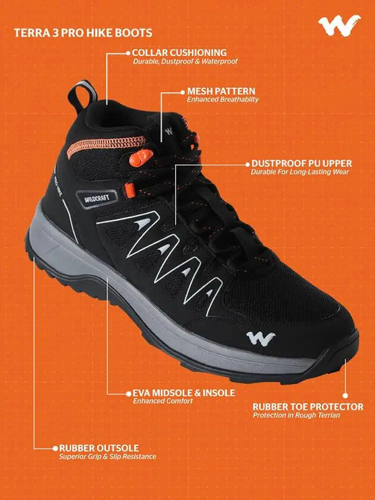 Wildcraft Men's Terra 3 Boot Shoes