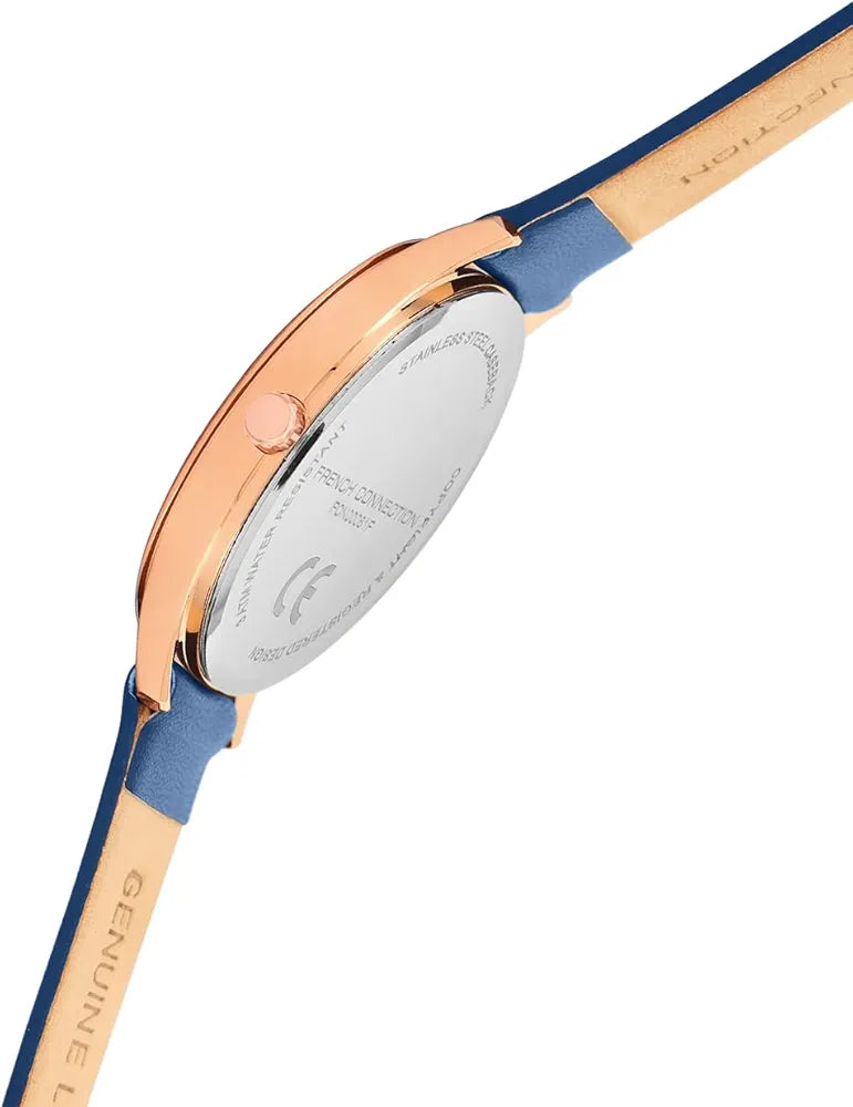 French Connection Spring-Summer 2023 Analog Blue Dial Women's Watch-FCN00081F