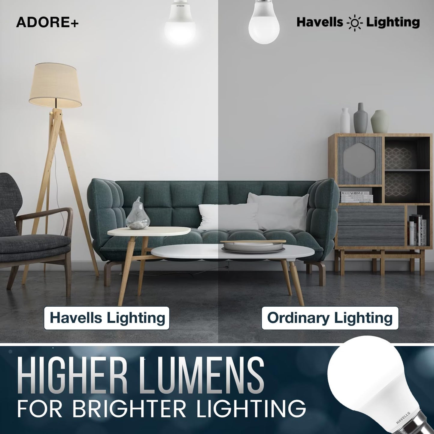 Havells LED Plus 9 W B22 CDL Lamp V7