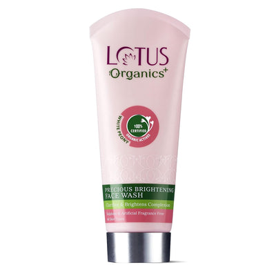 Lotus Organics+ Precious Face Wash | For Skin Hydration & Brightening