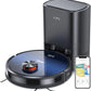 ILIFE Robot Vacuum Self Emptying - 3000pa T10s Robot Vacuum and Mop with Lidar Navigation Smart Mopping - 2.5L Dust Bag Vacuum Cleaner Robot Work with Alexa - Ideal for Pet Hair Carpet Hard Floor