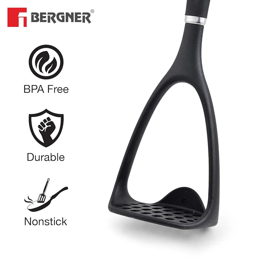 BERGNER Master Pro Nylon Potato Pav Bhaji Masher for Kitchen 