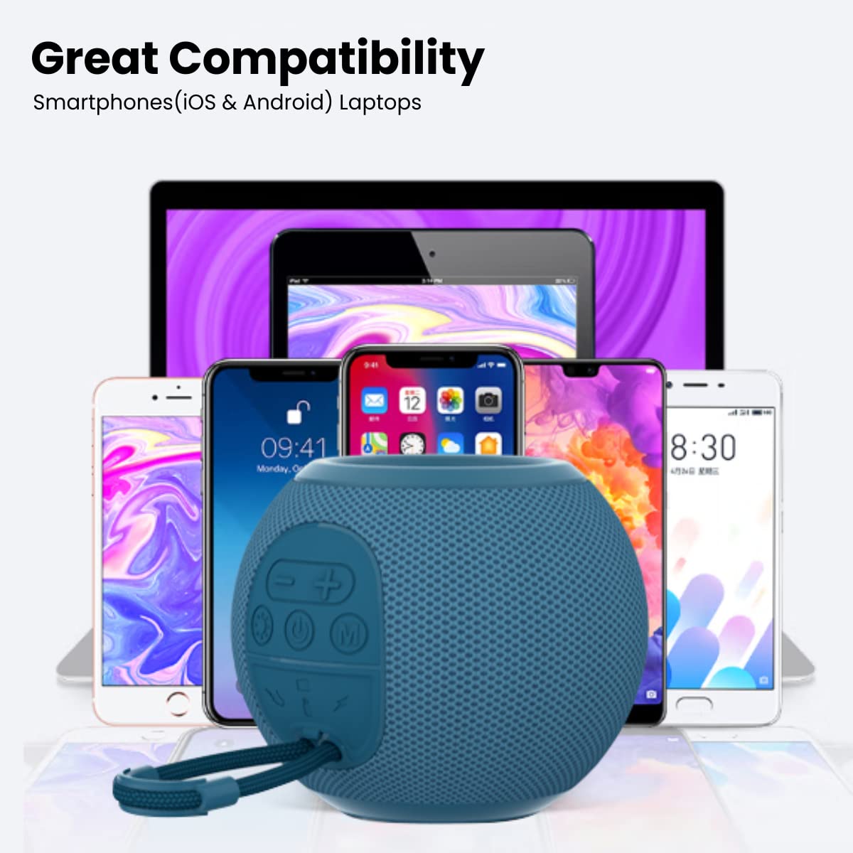 Portronics Resound 5W Bluetooth 5.3 Wireless Speaker