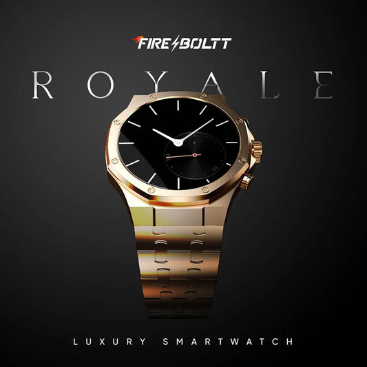 Fire-Boltt Royale Luxury Stainless Steel Smart Watch