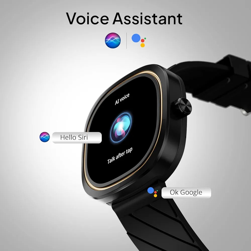 Fire-Boltt Collide 1.32" Display Smartwatch, Bluetooth Calling with Body Shielding Metal Paint, Single BT Connection, BT 2.0 Ultra Low Power Consumption, SpO2 