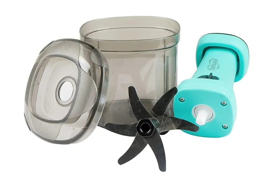SENSO BIGBOSS PUSH CHOPPER/Senso Easy to use Hand Push Fruits and Vegetable Push Chopper for Kitchen,Stainless Steel Blades, Unbreakable Food-Grade Plastic, Anti-Slip Base 