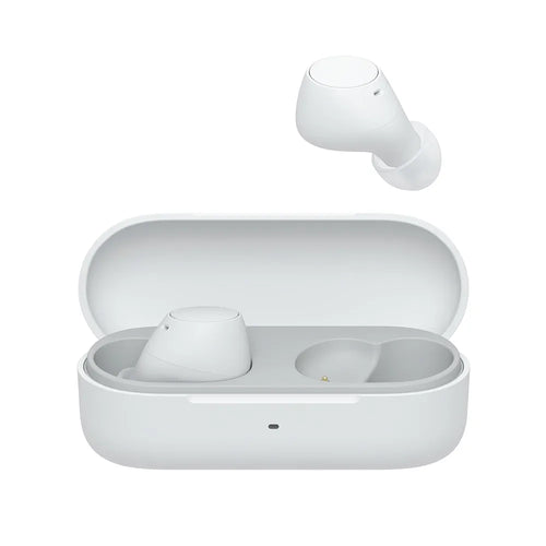 Sony WF-C510 Truly Wireless Earbuds, 22 hours battery life, Clearer hands-free calling, Multipoint Connection, Ambient Sound Mode, IPX4 Water Resistance, White, UAE Version - 1-Year warranty