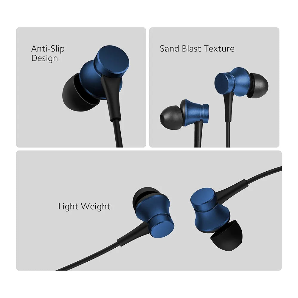 Xiaomi Wired in-Ear Earphones with Mic, Ultra Deep Bass & Metal Sound Chamber 