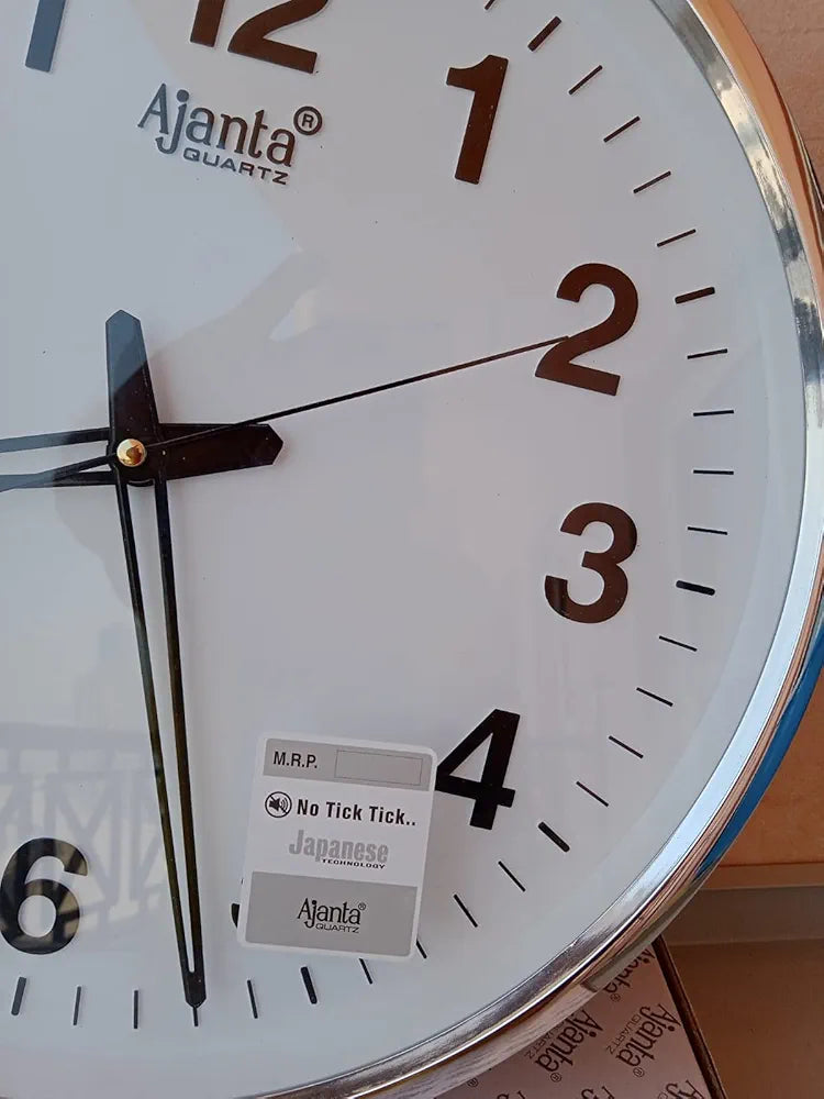 Ajanta Quartz Ajanta Abstract Quartz Analog Wall Clock