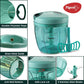 Pigeon Handy Chopper with 5 Stainless Steel Blades and 1 Plastic Whisker 