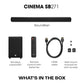 JBL Cinema SB271, Dolby Digital Sound bar with Wireless Subwoofer for Extra Deep Bass