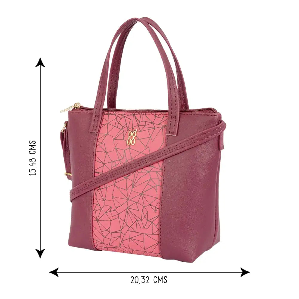 Baggit Women Tote Handbag Xs Size | Ladies Stylish Casual Purse Bag