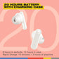 Skullcandy Smokin Buds Wireless in Ear Earbuds – ENC for Clear Calls, Music/Movie/Podcast EQ Modes, 20Hr Battery, Rapid Charge, Touch Controls, Solo Bud Use 