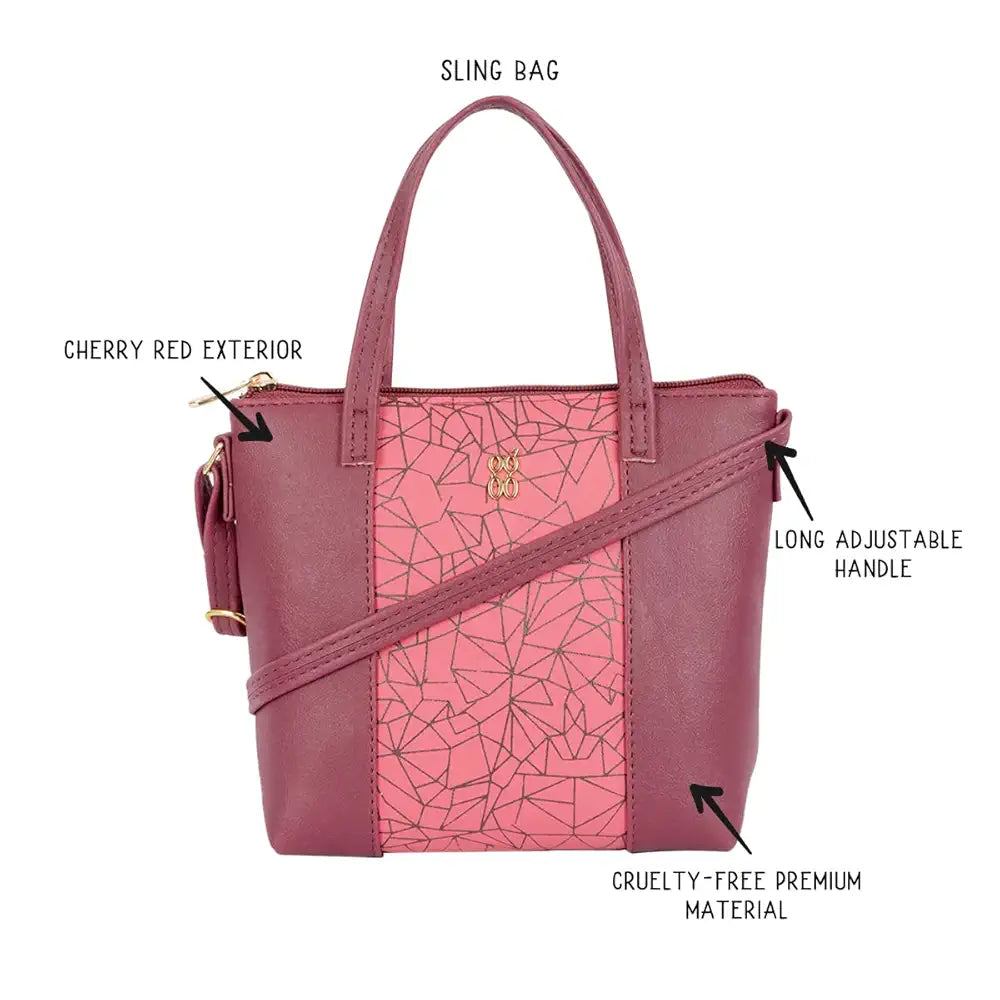 Baggit Women Tote Handbag Xs Size | Ladies Stylish Casual Purse Bag