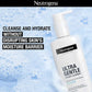 Neutrogena Ultra Gentle Creamy Cleanser | 14X Gentler Cleanser | All Skin Types Including Sensitive Skin | Face Wash for Sensitive Skin for Men & Women | With Barriercare Technology & 10% Glycerin | Paraben-Free
