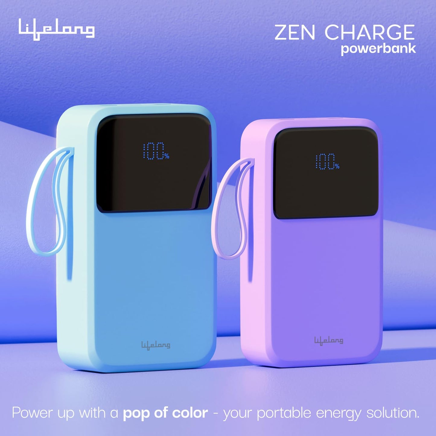 Lifelong Electronics 10000mAh 22.5W Fast Charging Power Bank