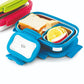 MAGIC PLUS Hot Lunch Box for Kids to School Stainless Steel Lunch Box with Compartments, Leakproof and Durable Tiffin Box for School, Daycare, and Travel, Perfect for Boys and Girls, 1000ml, Blue